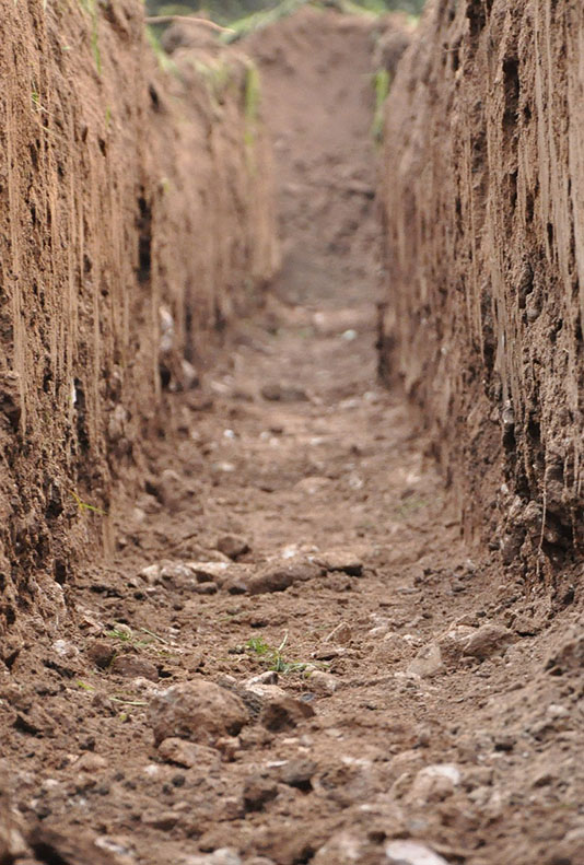 Trial pitting and trenching