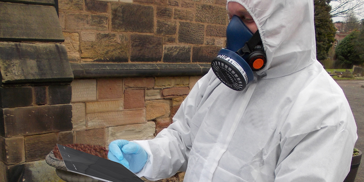 Asbestos survey with ipad