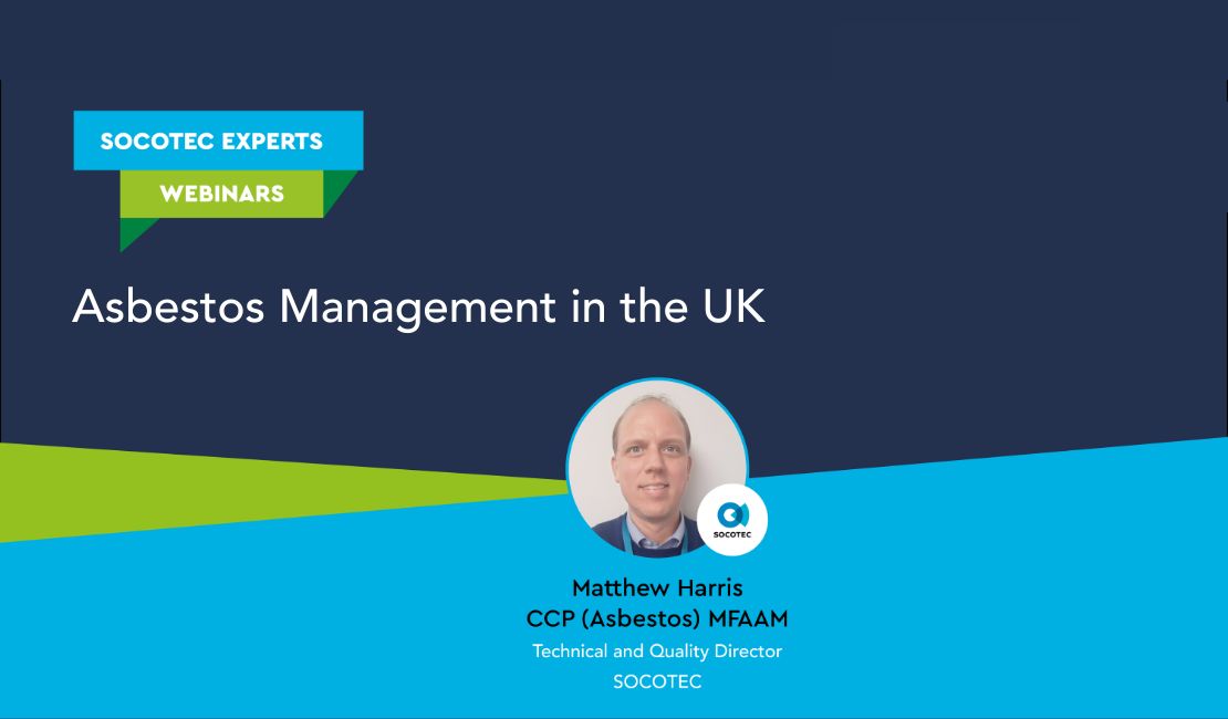 Asbestos Management in UK Webinar - Video Promo