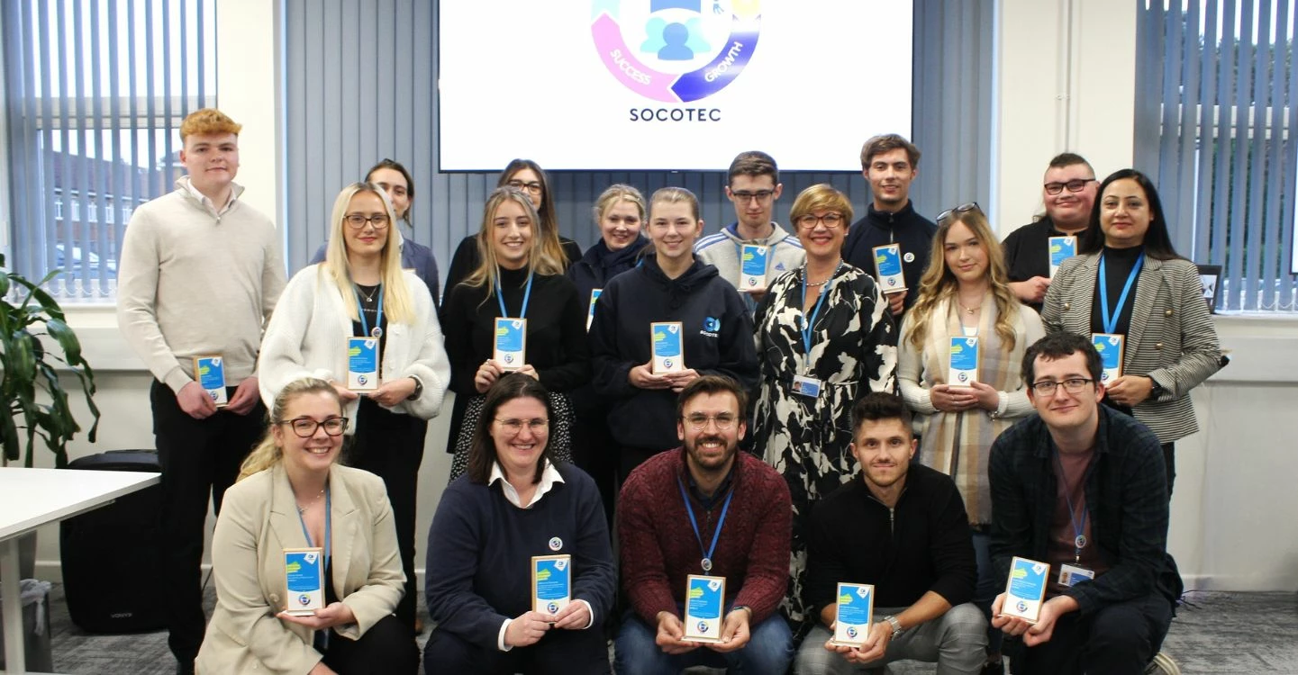 Apprenticeship graduation SOCOTEC